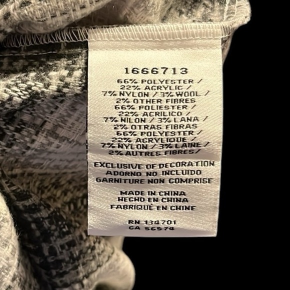 Boston Trader plus size wool blend Jacket/Shacket - Picture 6 of 6